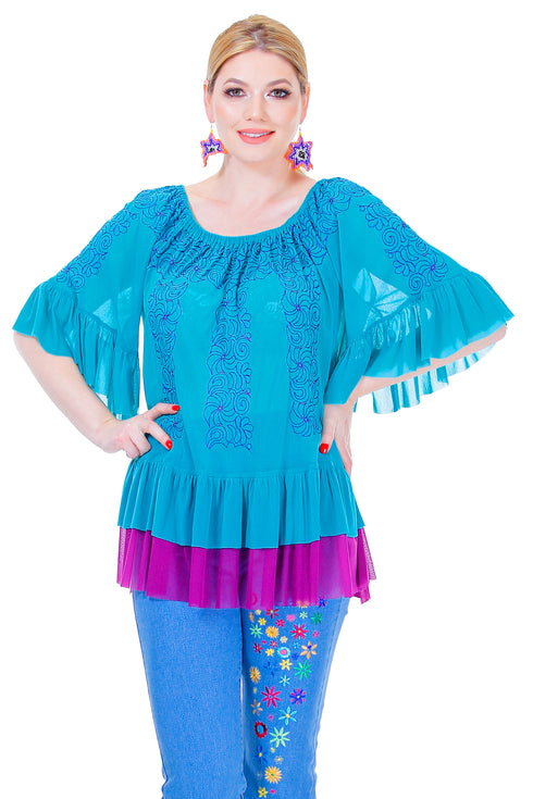 Bluza tull MT-123